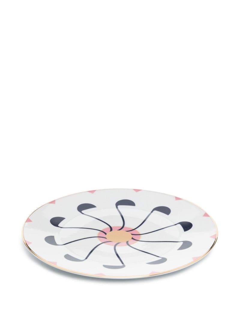Pink Elvas Dessert Plate Set
