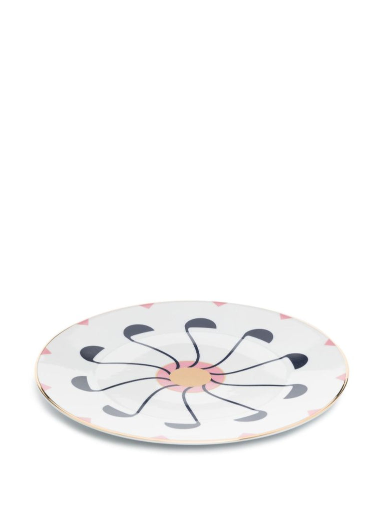 Pink Elvas Dessert Plate Set