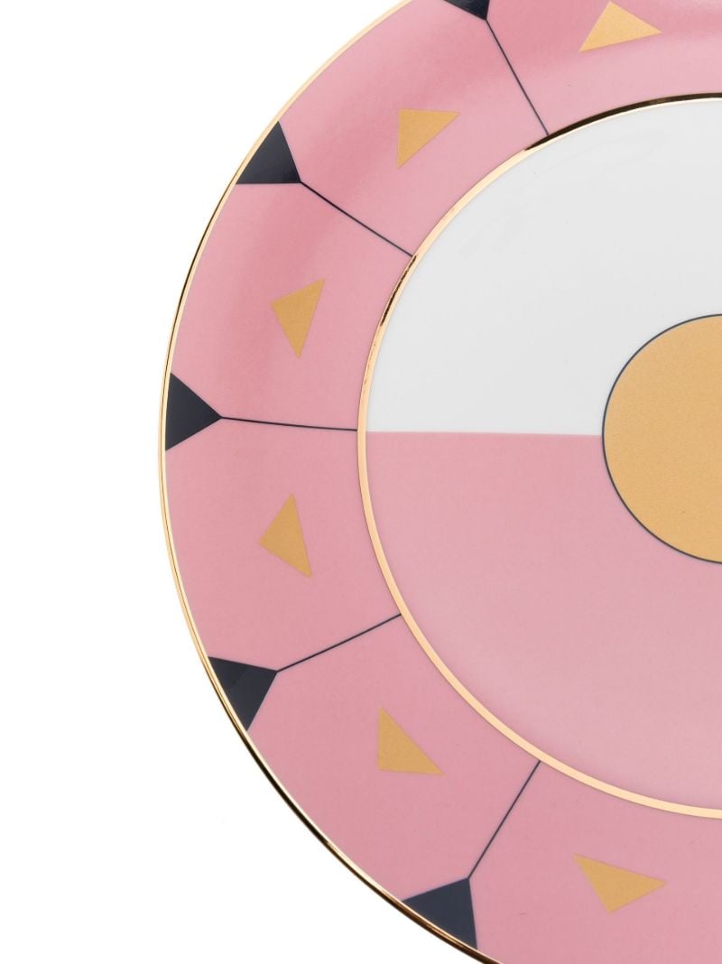 Pink Madeira Dinner Plate Set
