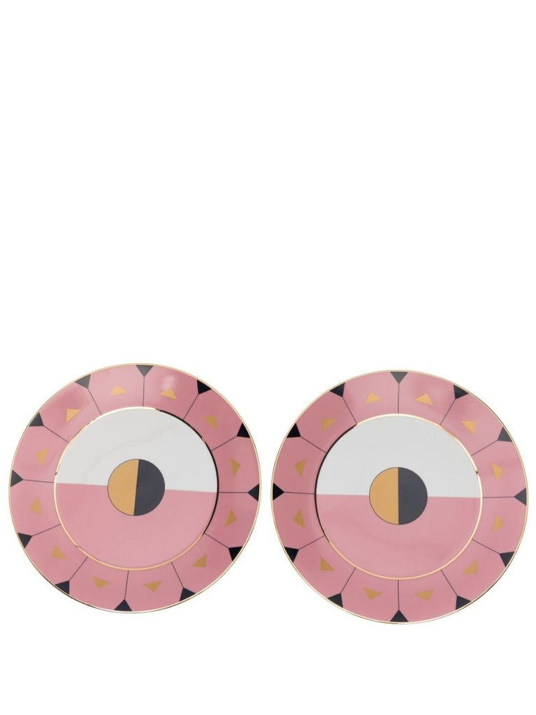Pink Madeira Dinner Plate Set