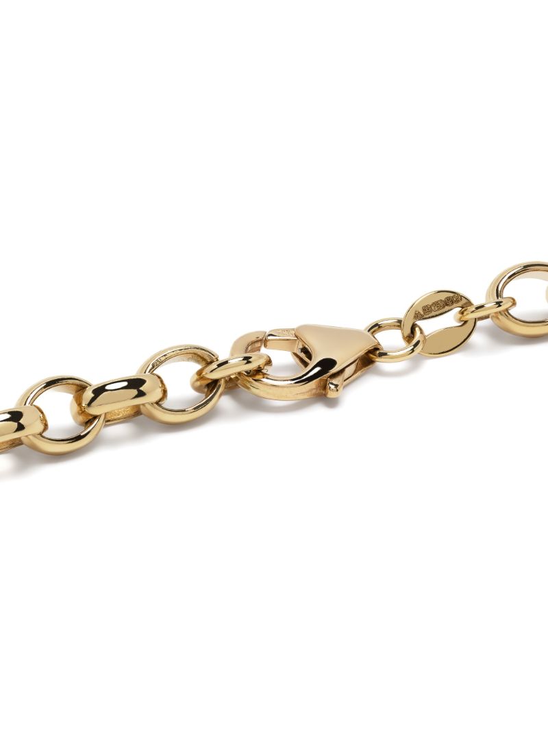 18k Yellow Gold Heavy Belcher Chain Necklace
