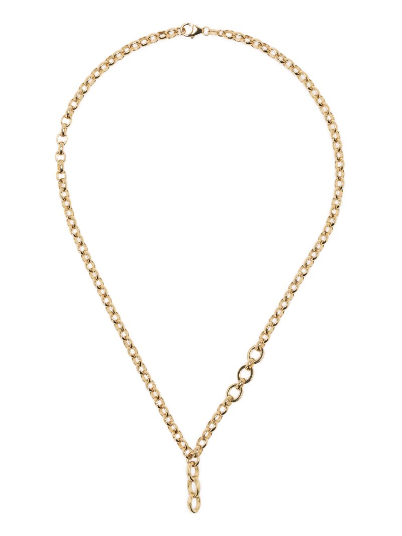 18k Yellow Gold Heavy Belcher Chain Necklace