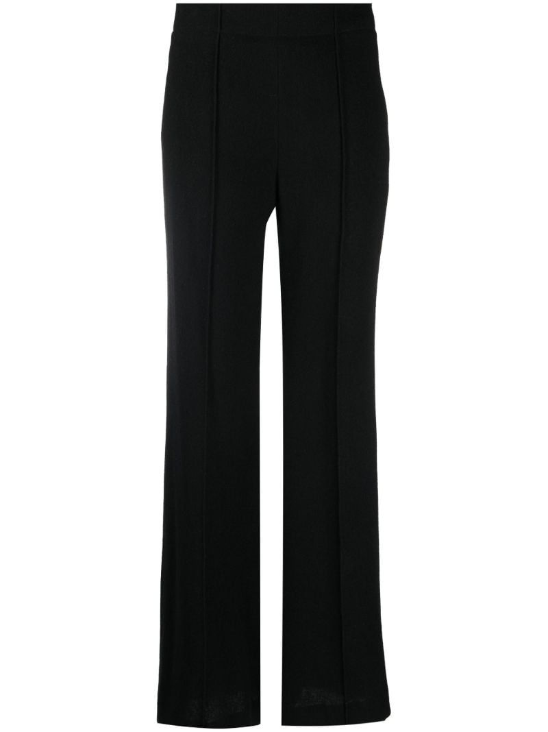 Black High Waist Wide-leg Trousers