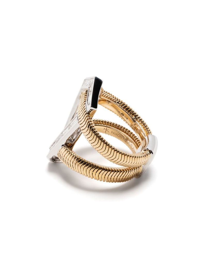 18k Yellow Gold Feelings Diamond Ring