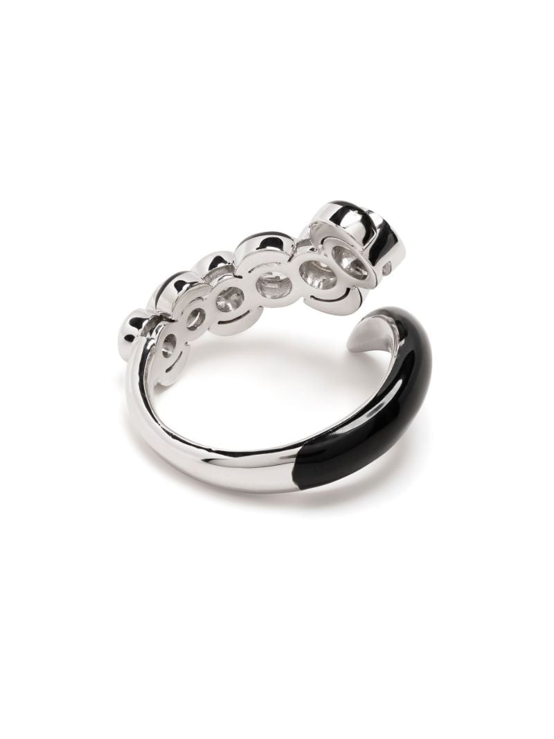 18k White Gold Oui Diamond Ring