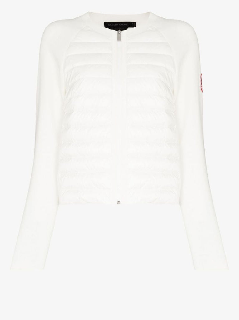 Neutral Hybridge Knit Packable Padded Jacket