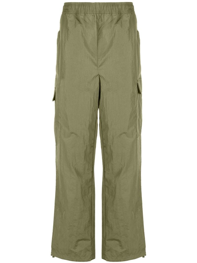 Green Cargo Track Pants