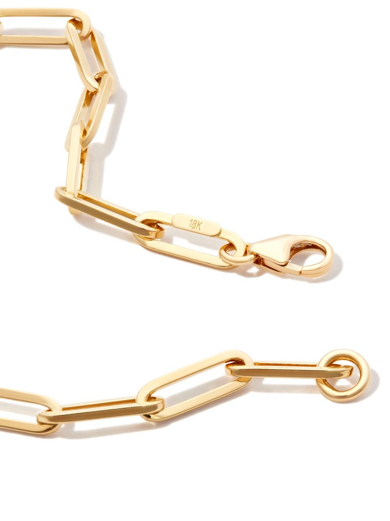18k Yellow Gold Butterfly Reverie Classic Chain Bracelet