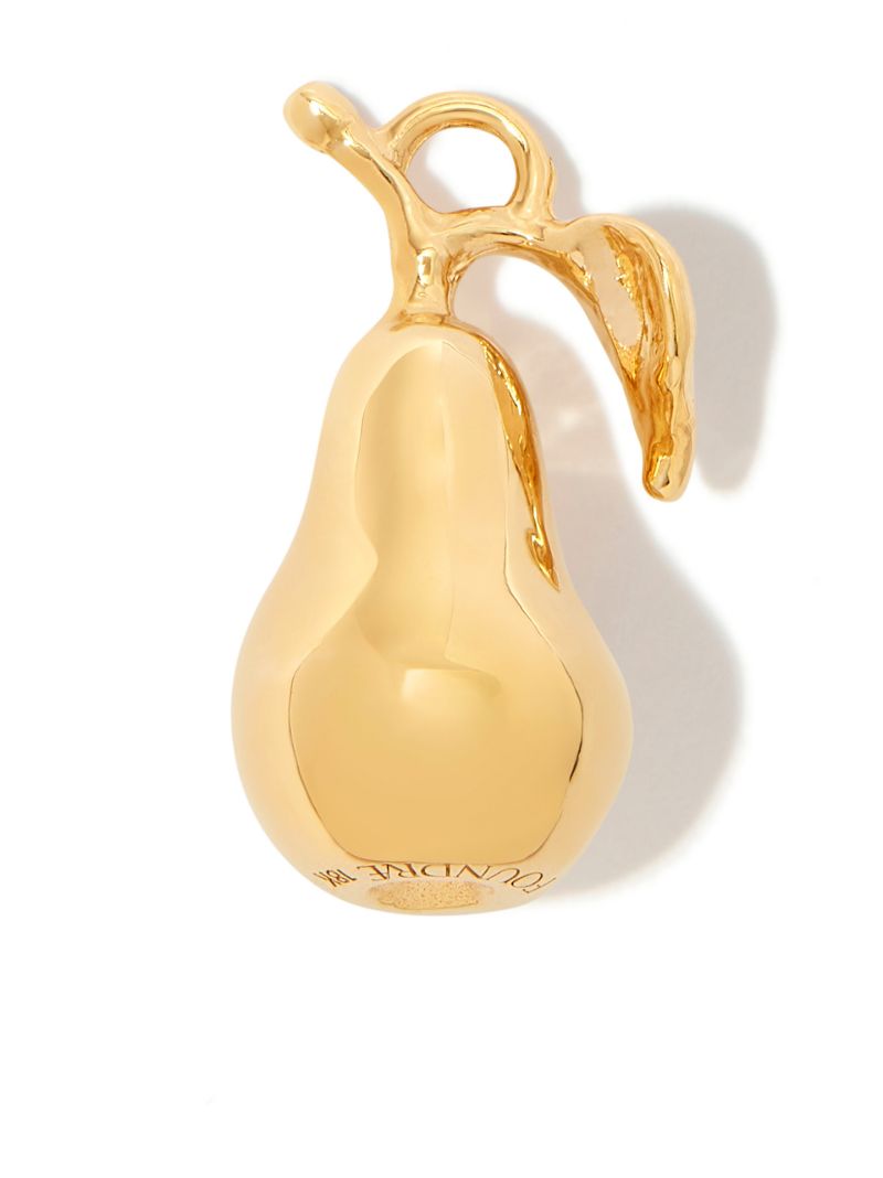 18k Yellow Gold Pear Medium Medallion Charm