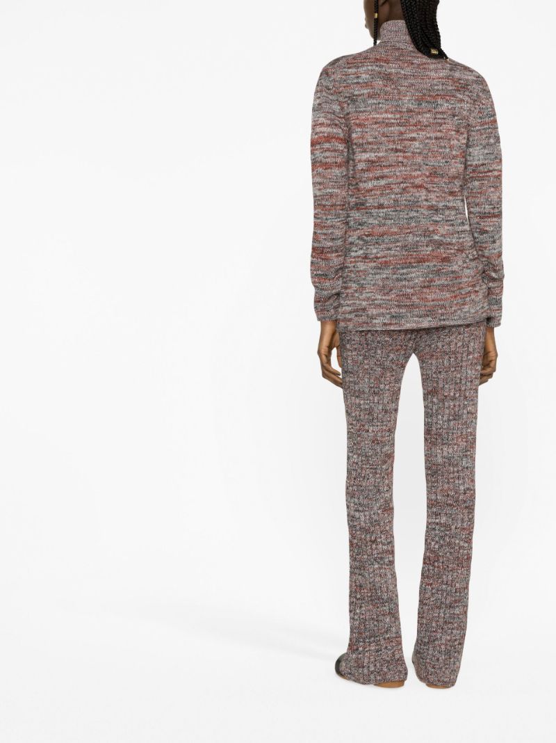 Grey Virgin Wool Trousers