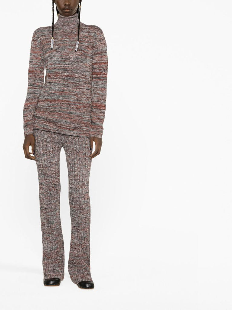 Grey Virgin Wool Trousers
