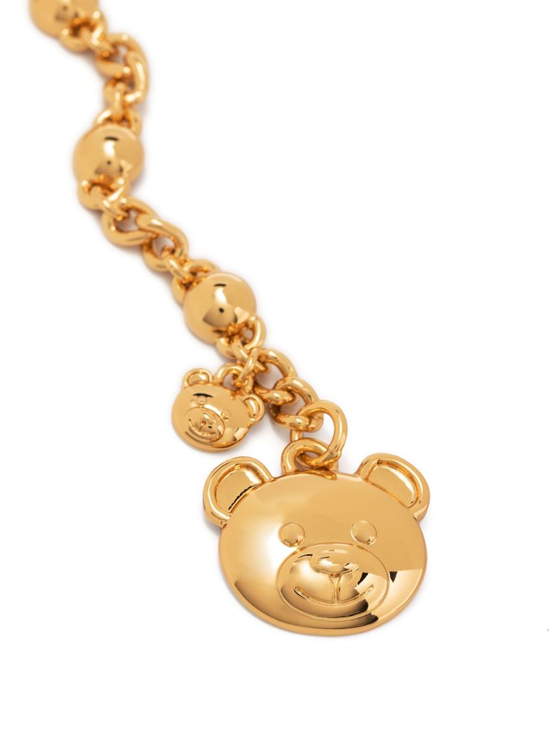Gold-tone Teddy Bear Bracelet