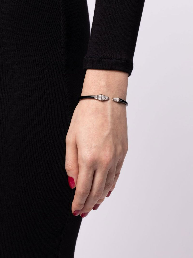 18k White Gold Energy Diamond Bracelet