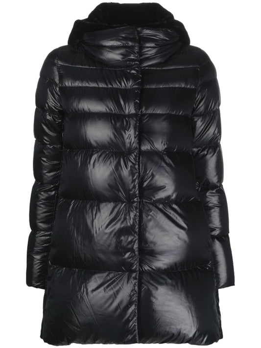 Black Ultralight Puffer Jacket
