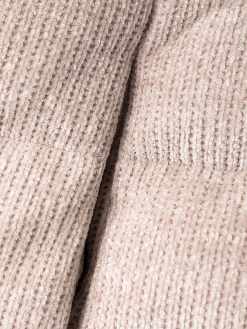 Neutral Textured Puffer Jacket