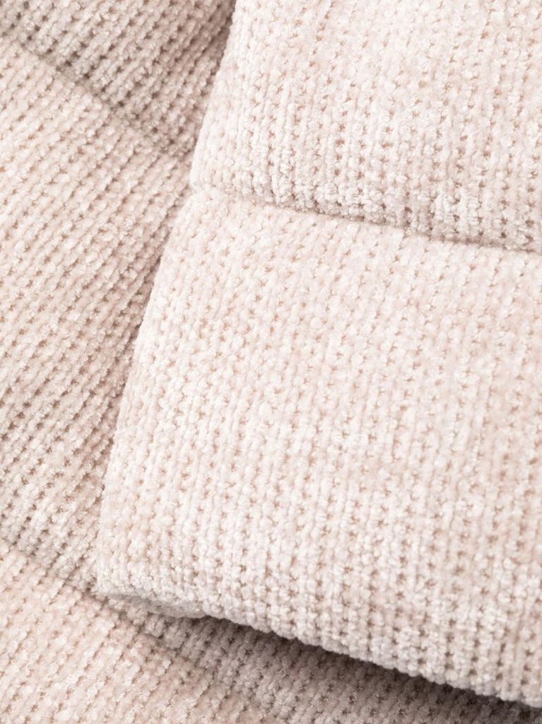 Neutral Textured Puffer Jacket