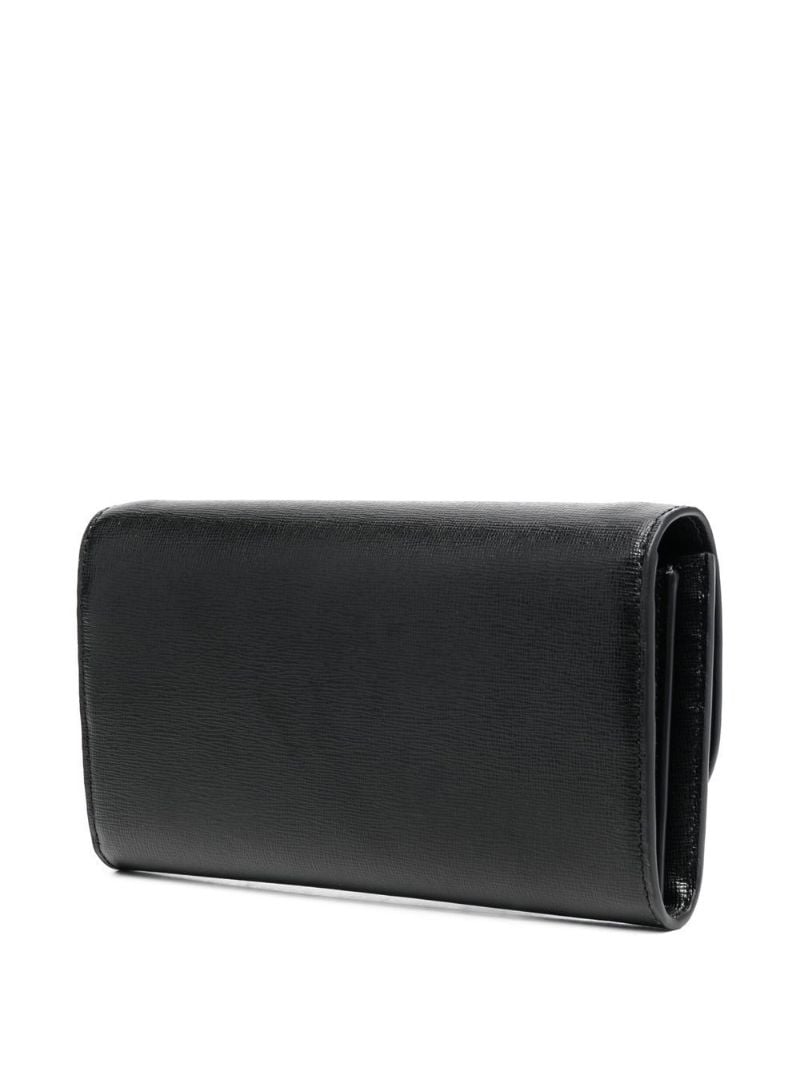Black Logo Plaque Shoulder Bag