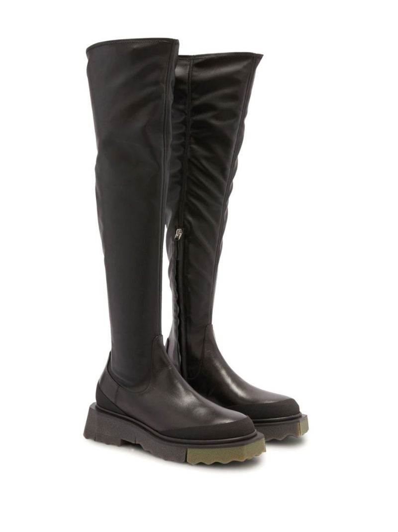 Green Knee-high Boots