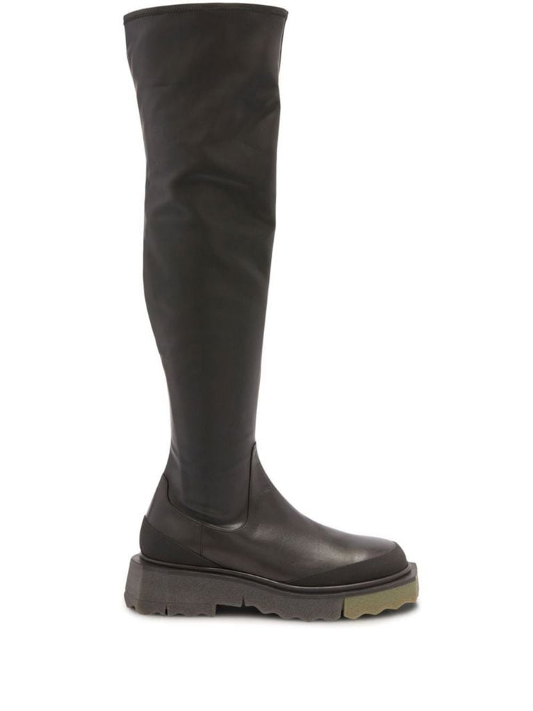 Green Knee-high Boots