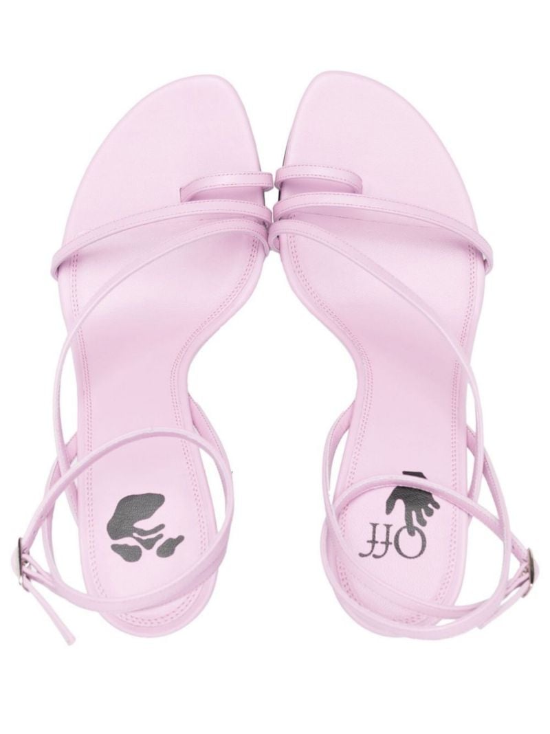 Pink Allen 110 Leather Sandals