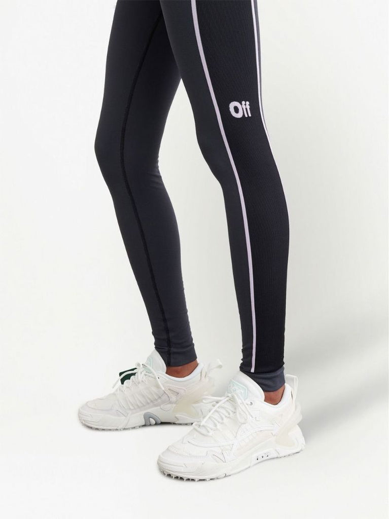 Grey Ski Seaml Off Bounce Performance Leggings