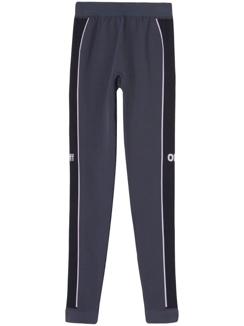 Grey Ski Seaml Off Bounce Performance Leggings