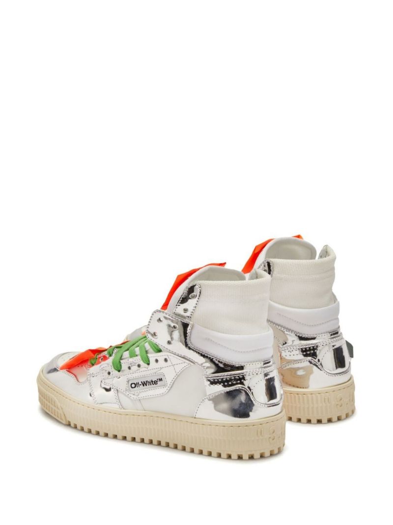 White 3.0 Off Court High-top Sneakers