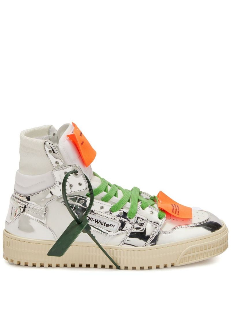 White 3.0 Off Court High-top Sneakers
