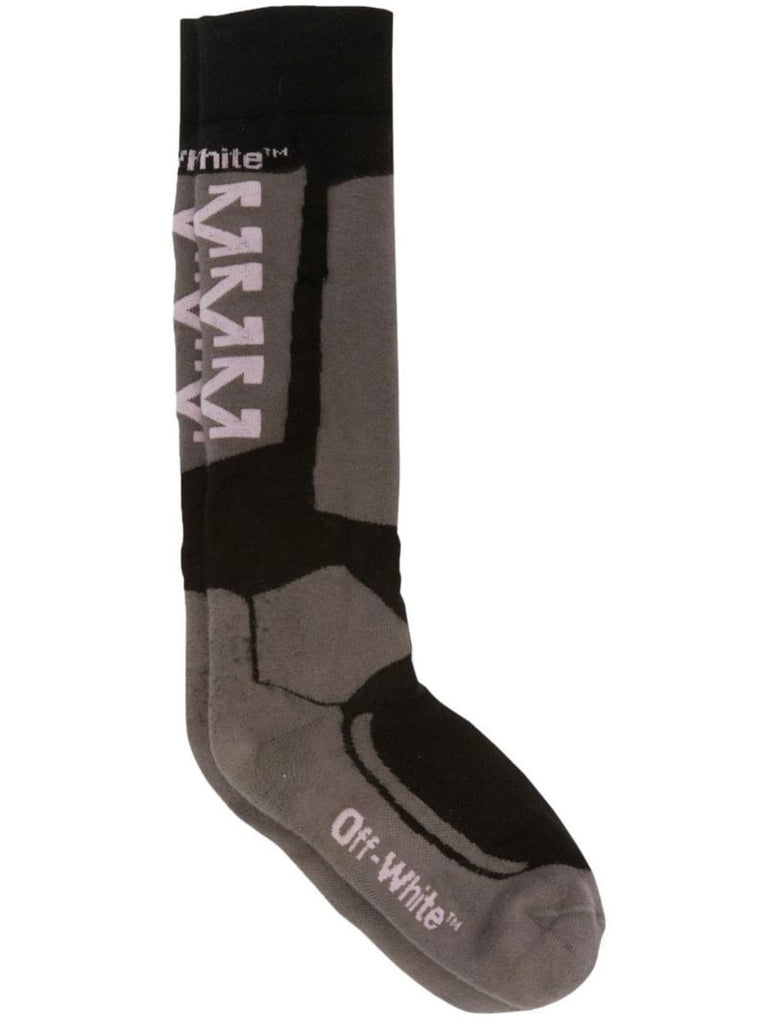 Black Ski Arrow Intarisa Socks