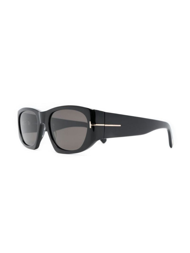 Black Cyrille-02 Square Sunglasses