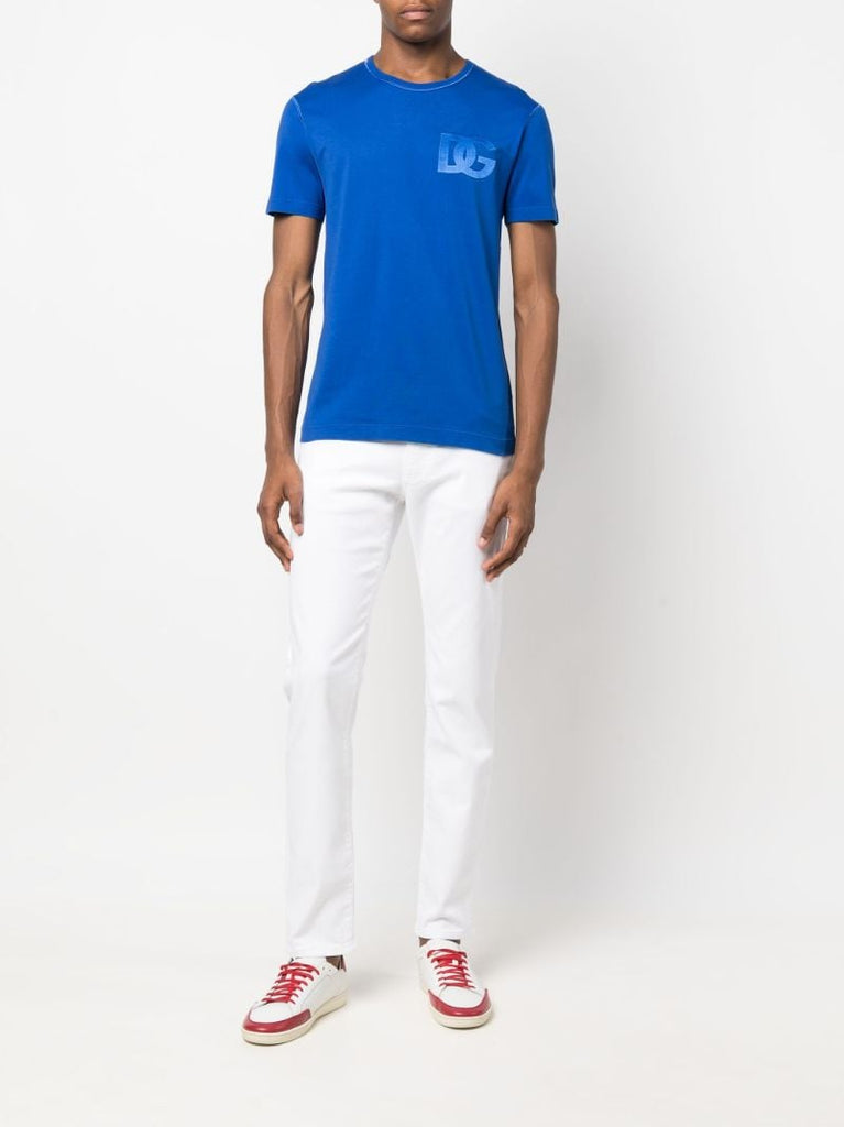 White Slim Leg Jeans