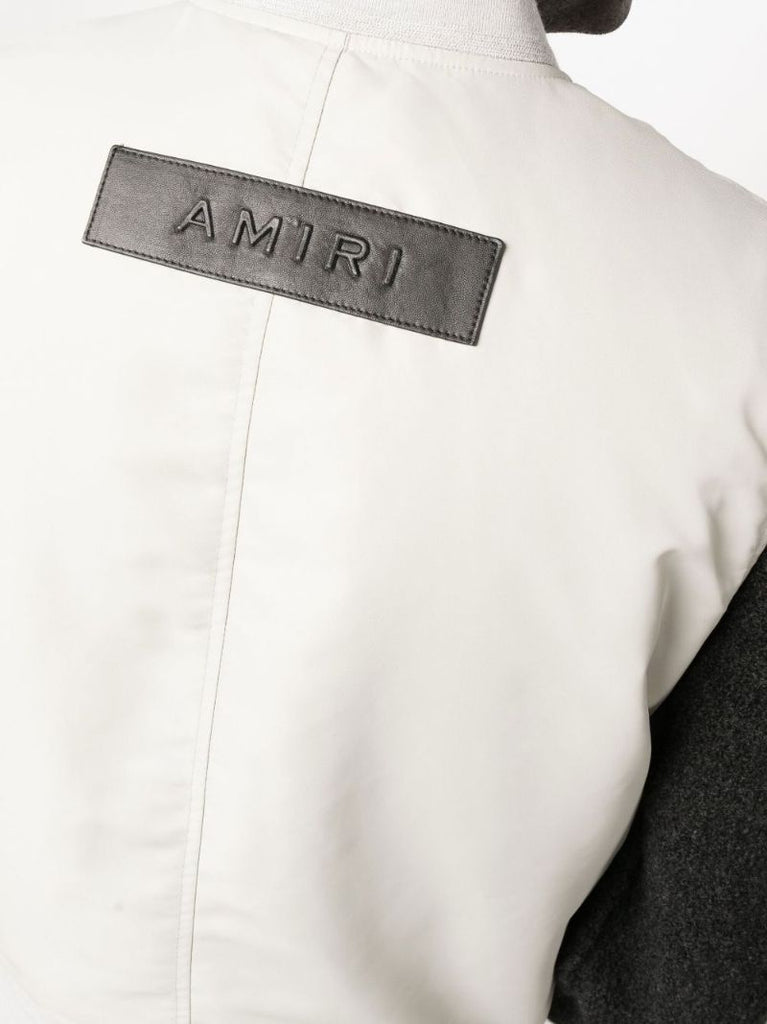 White Sleeveless Bomber Gilet