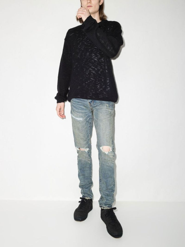 Frayed Skinny Jeans