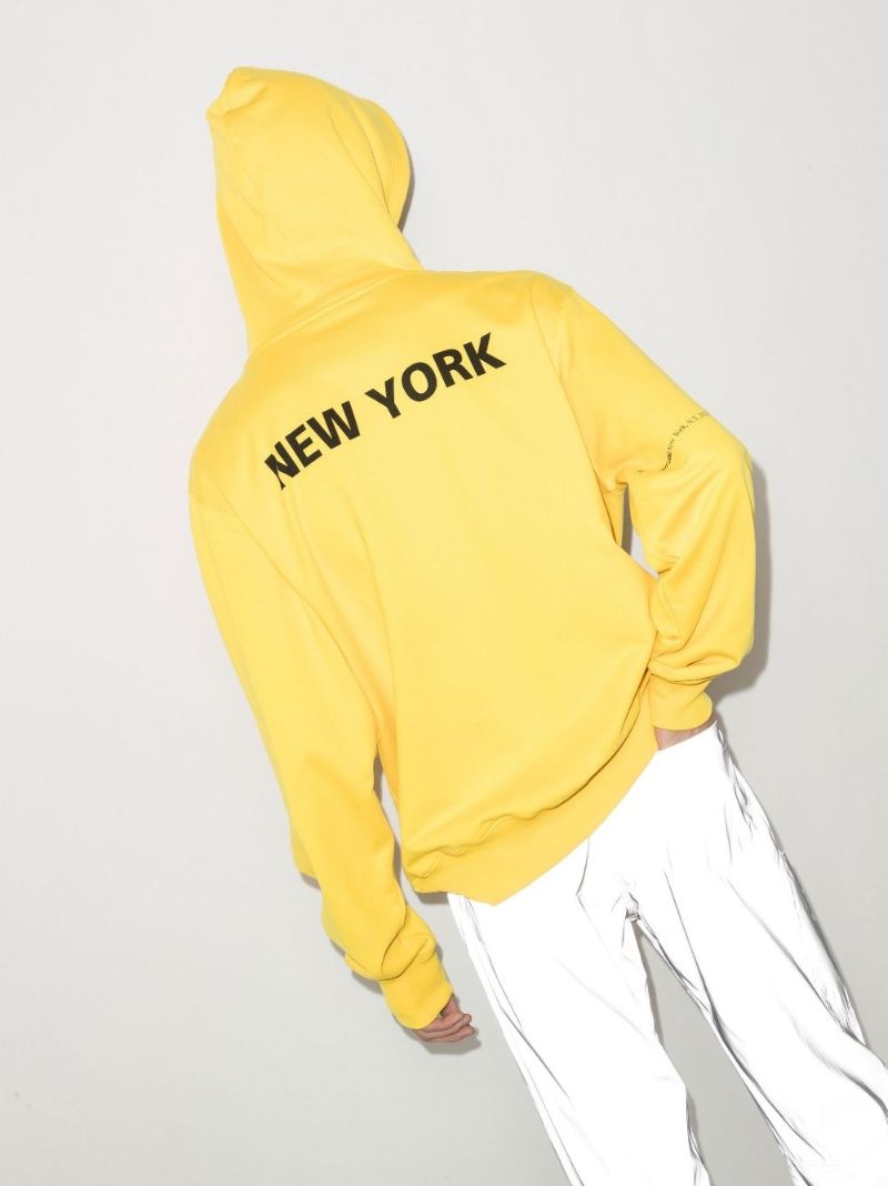 Yellow New York Hoodie