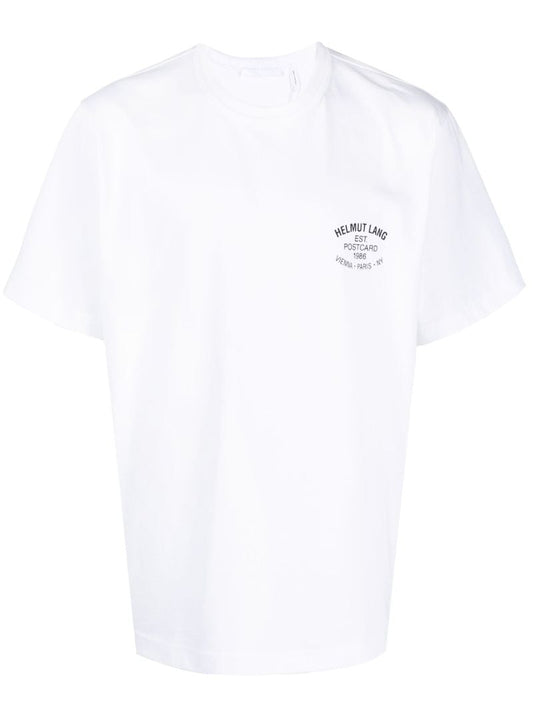 X Kyungjun Lee White New York Cotton T-shirt