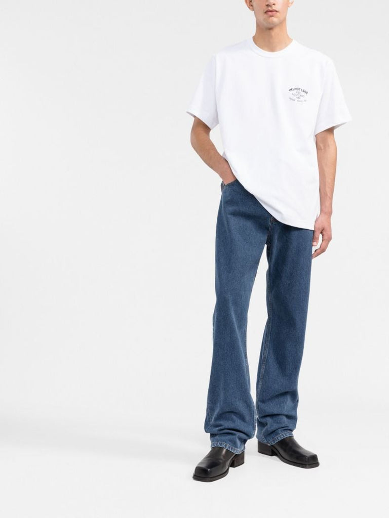 X Kyungjun Lee White New York Cotton T-shirt