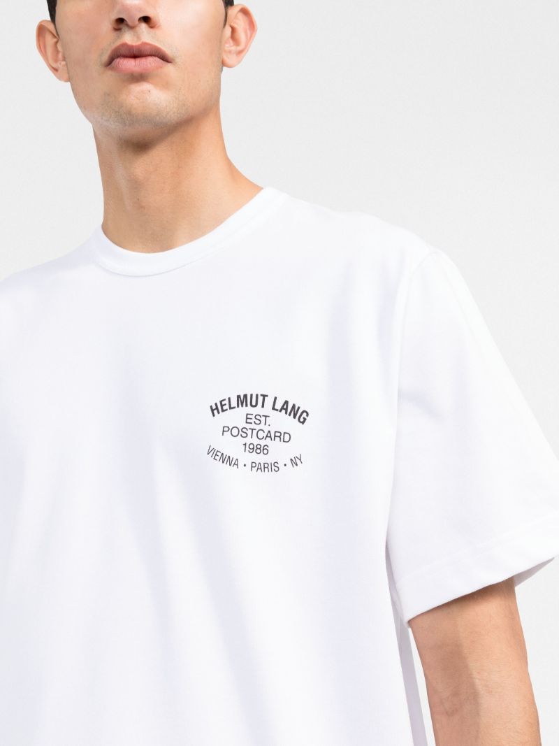X Kyungjun Lee White New York Cotton T-shirt