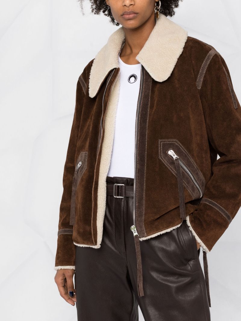 Brown Shearling Jacket