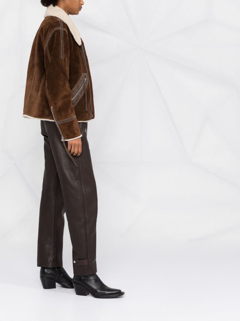 Brown Shearling Jacket