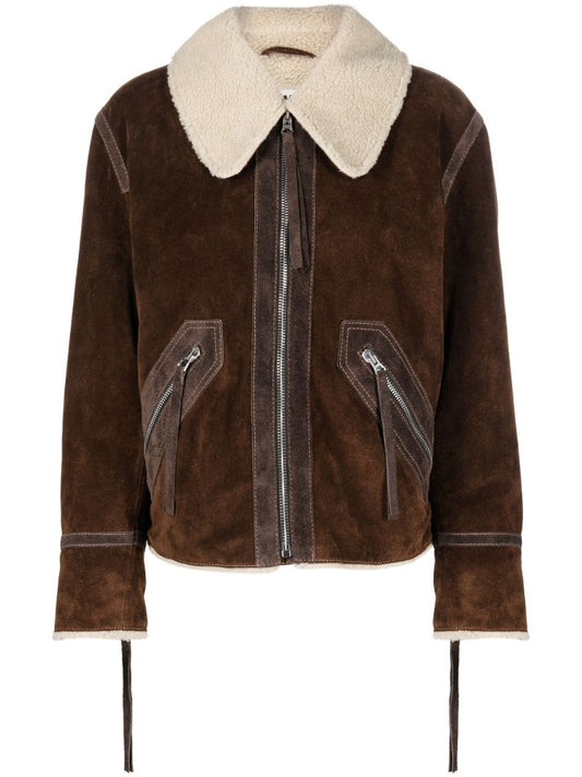 Brown Shearling Jacket