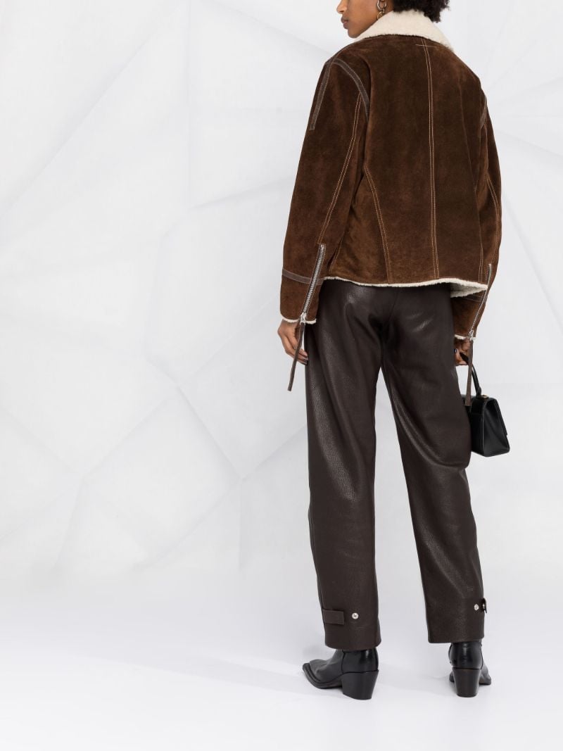 Brown Shearling Jacket