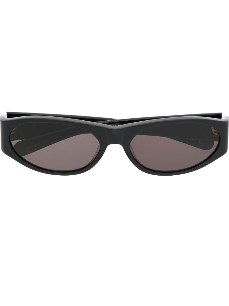 Black Eddie Kyu Oval-frame Sunglasses