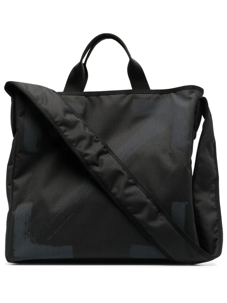 Black Arrows Print Tote Bag