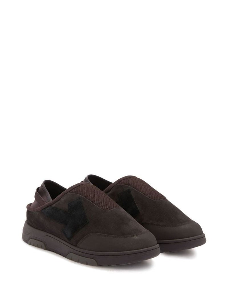Brown Out of Office Slip on Sneakers
