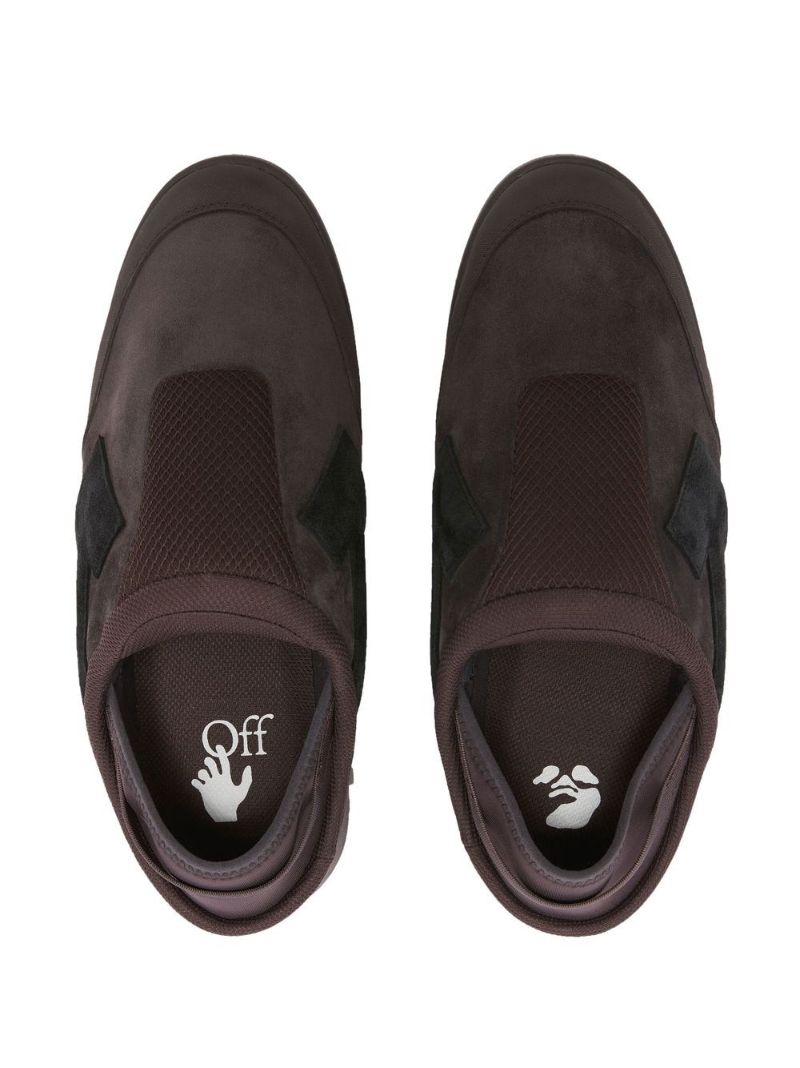 Brown Out of Office Slip on Sneakers