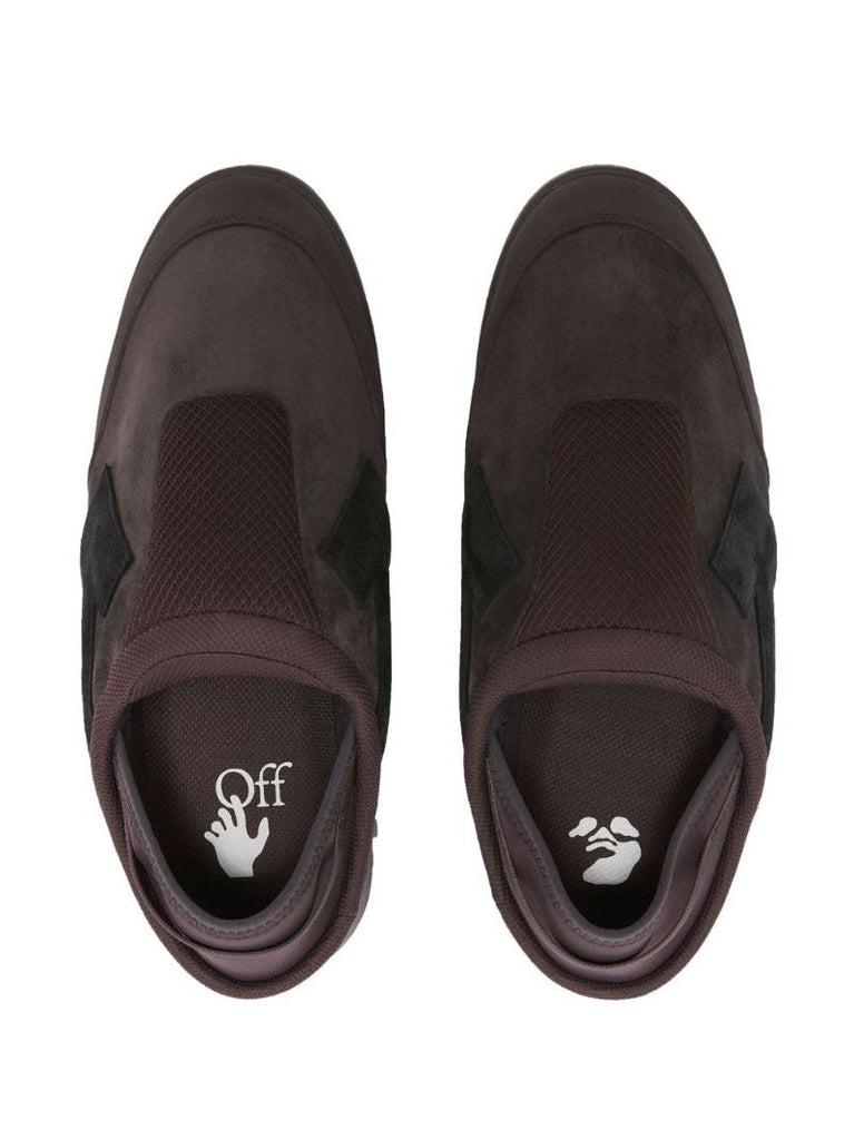 Brown Out of Office Slip on Sneakers