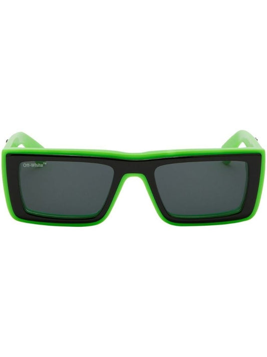 Green Jacob Rectangle Sunglasses