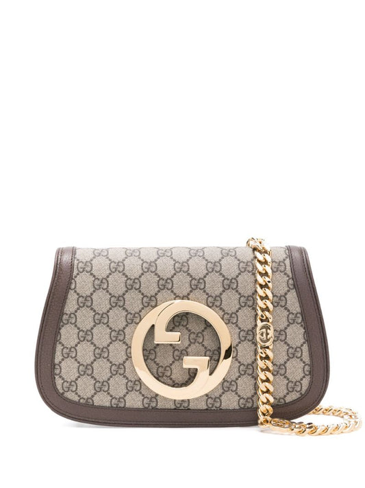 Brown Blondie Canvas Shoulder Bag