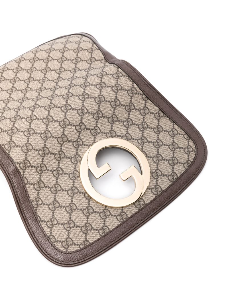 Brown Blondie Canvas Shoulder Bag