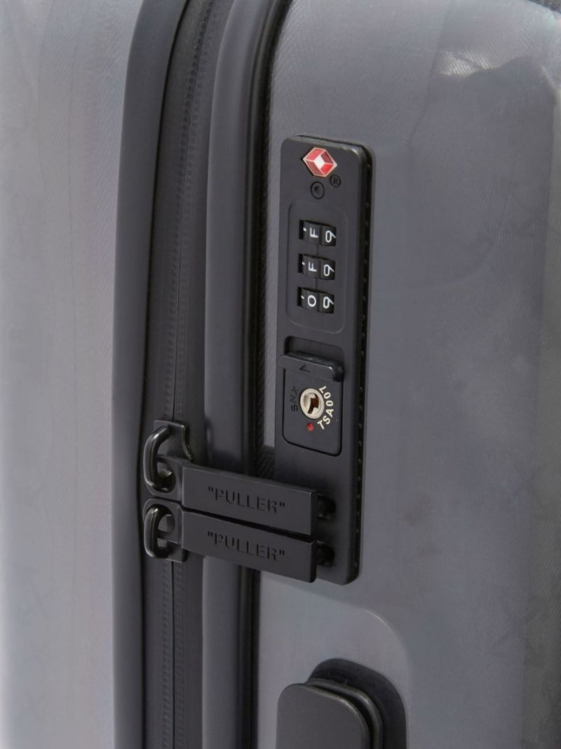 Grey "for Travel" Suitcase
